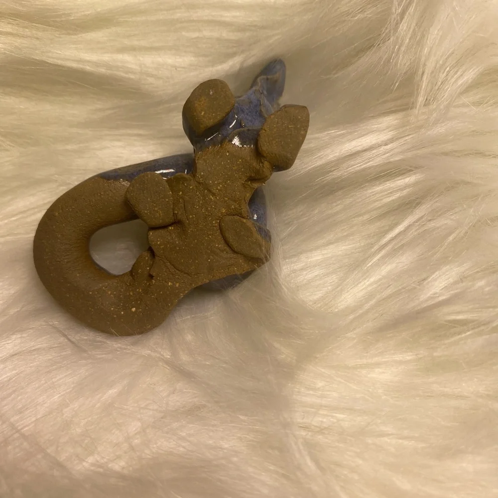 Pottery Studio Art Snake Figurine Handcrafted UnMarked‎ From an Estate Sale